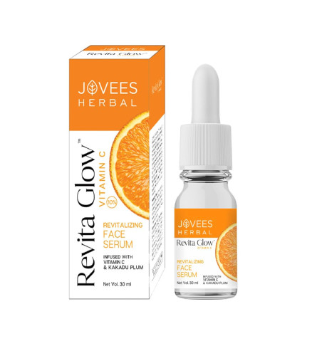 Jovees Herbal Revita Glow Vitamin C Face Serum 30 ml - free shipping