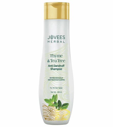 Jovees Herbal Thyme & Tea Tree Anti Dandruff Shampoo 300ml - free shipping