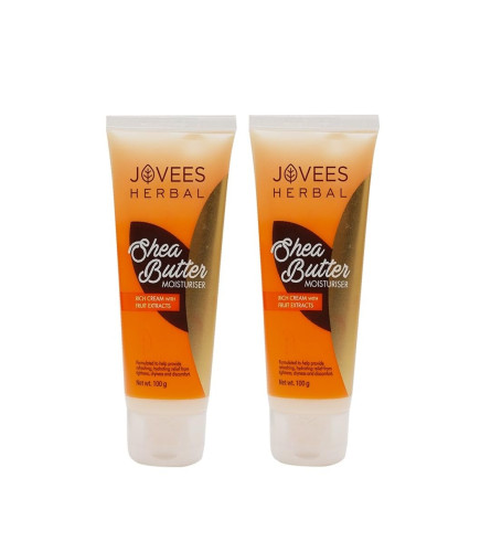 Jovees Herbal Shea Butter Moisturiser 100ml (pack of 2) - free shipping