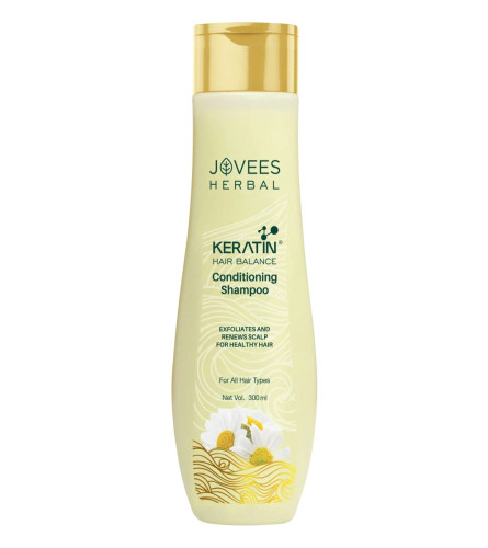 Jovees Herbal Keratin Hair Balance Conditioning Shampoo 300ml (free ship)