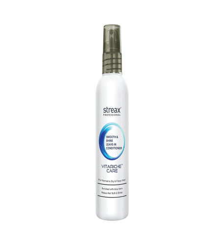 Streax Professional Vitariche Care Smooth & Shine Leave-in-Conditioner 100 ml (Pack of 2)