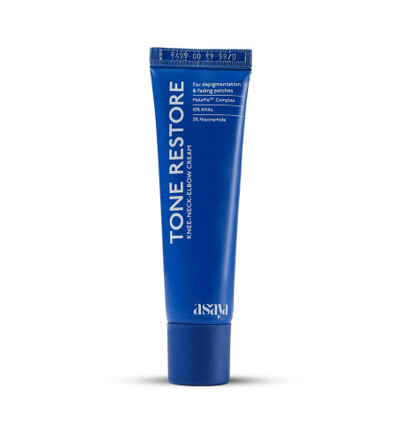 ASAYA Tone Restore Cream for Dark Knees, Elbows & Neck 50gm  - free ship
