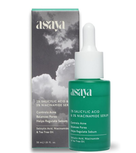 Asaya 2% Salicylic Acid Face Serum 30ml - free shippinf