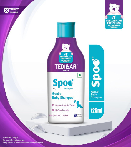 Tedibar Spoo Gentle Baby Shampoo 125 ml