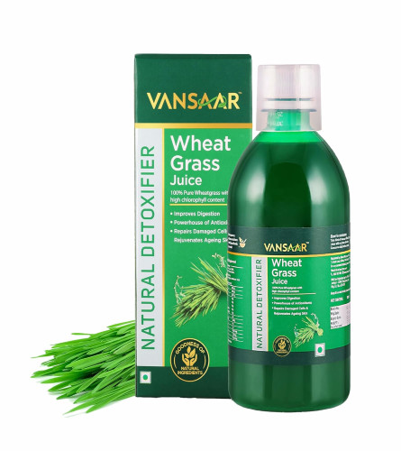 Vansaar Wheatgrass Juice, 500 ml - free shipping