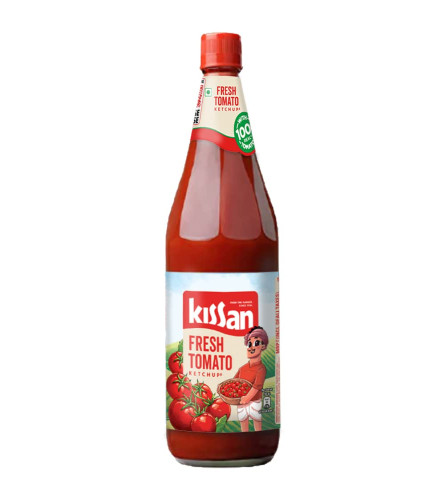 Kissan Fresh Tomato Ketchup Bottle, 1kg - free shipping