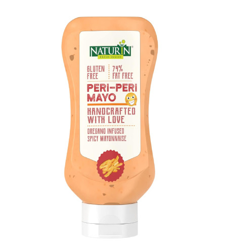 Naturin Peri Peri Mayo – Hot & Sweet Eggless Mayonnaise 290g Jar