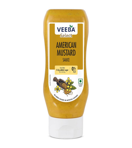 Veeba American Mustard Sauce, 320gram - free shipping