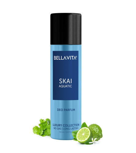 Bella Vita Luxury SKAI Aquatic Body Parfum 150 ml (Pack of 2)
