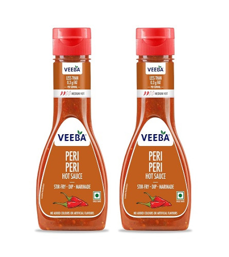 VEEBA Peri Peri Sauce, 300 Gm (pack of 2) free shipping