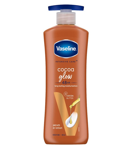 Vaseline Cocoa Glow Serum In Lotion 400 ml