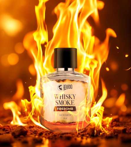 Beardo Whisky Smoke FIREBOMB Perfume for men, 100ml - free shipping