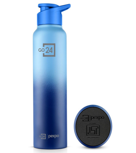 PEXPO Stainless Steel Water Bottle 1 ltr