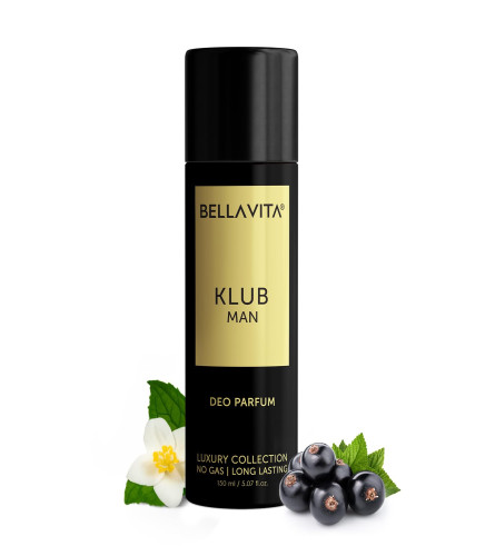 Bella Vita KLUB Men Body Perfume 150ml - free shipping