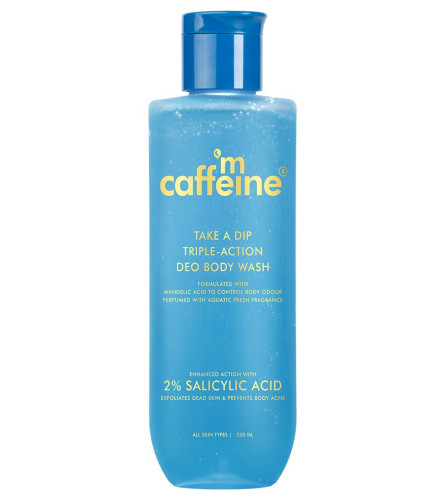 mCaffeine 2% Salicylic acid 3-in-1 Perfume Body Wash 250 ml