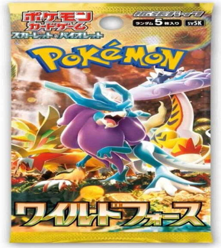Pokémon Card Game Wild Force Booster Pack – 5 Cards per Pack