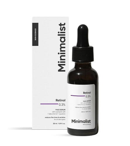 Minimalist Sérum Nocturno Antiedad con Retinol 0,3% y Q10