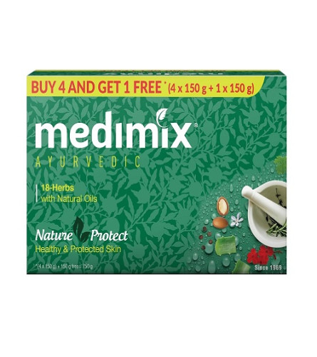 Medimix Jabón Ayurvédico de Baño con 18 Hierbas