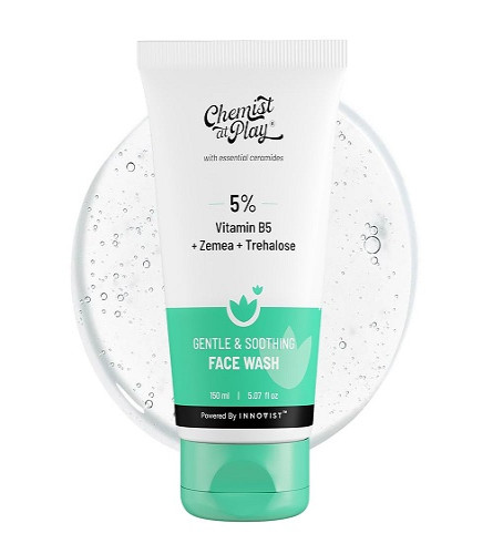 Chemist At Play Limpiador Facial Suave e Hidratante Sin Jabón ni Fragancia