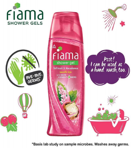 Fiama Shower Gel Patchouli & Macadamia, Body Wash