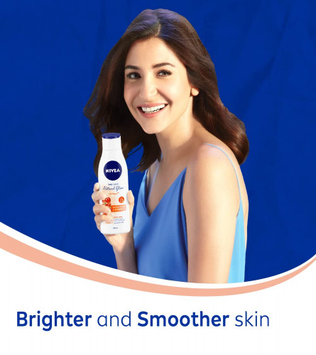 NIVEA Natural Glow, Cell Repair Body Lotion , SPF 15