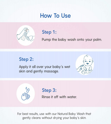 The Moms Co. Tear-Free Natural Moisturizing Baby Body Wash