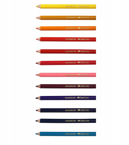 Faber-Castell Triangular Color Pencils -Pack of 24