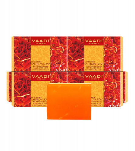 Vaadi Herbals Luxurious Saffron Skin Whitening Therapy Soap