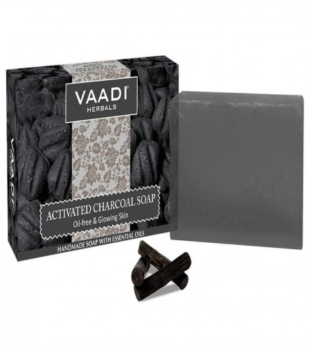 Vaadi Herbals Activated Charcoal Soap