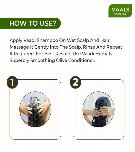 Vaadi Herbals Hair fall And Damage Control Amla Shikakai Shampoo