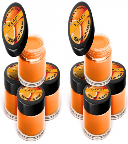 Vaadi Herbals Lip Balm, Orange and Shea Butter