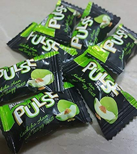 Pulse Candy Pass Pass Kacchaa Aam Flavor Candy 100Pcs