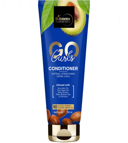 St.Botanica GO Curls Hair Conditioner 200 ml (Pack of 2) Free Shipping worldwide
