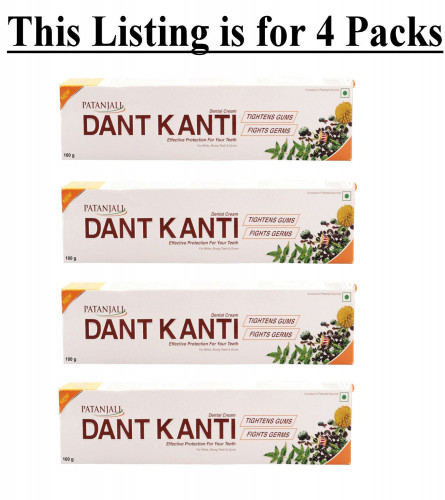 Patanjali Dant Kanti Dental Cream Regular Toothpaste
