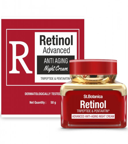 St.Botanica Retinol Anti-Aging Night Cream 50oz Online - Epakira