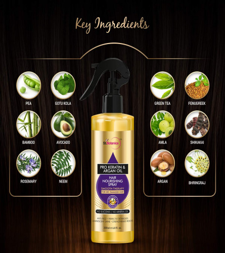 St.Botanica Pro Keratin and Argan Oil Smooth Therapy Hair Spray