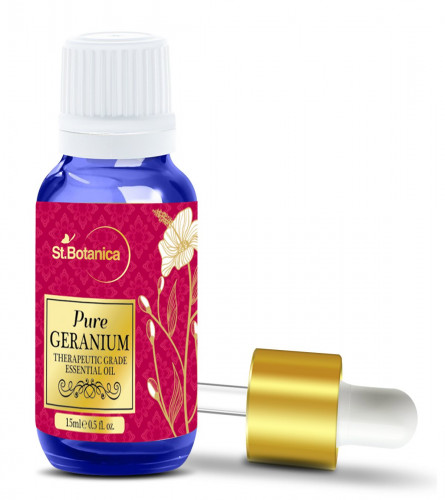 St.Botanica Pure Geranium Essential Oil