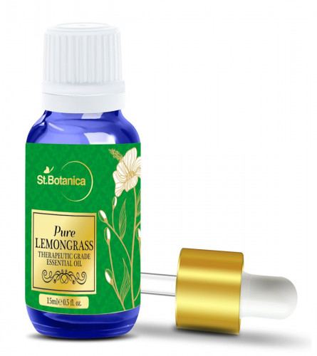 StBotanica Pure Lemon Grass Essential Oil 15ml (Pack of 2) Free Shipping world