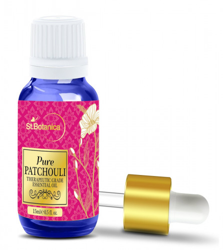 StBotanica Pure Patchouli Essential Oil 15ml (Pack of 2) Free Shipping world