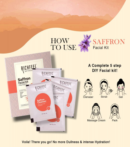 Richfeel Saffron Facial Kit - 30 gm online Australia