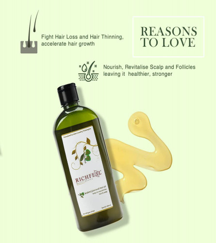 Richfeel Brahmi Jaborandi Hair Oil, 500 ml | free shipping