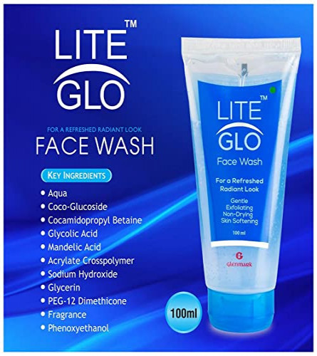 Glenmark LITE GLO Face Wash, 100 ml