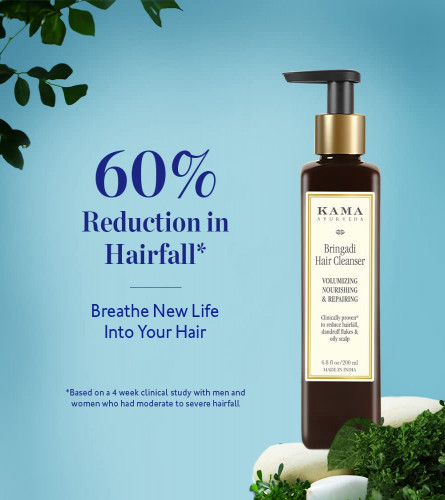 Kama Ayurveda Bringadi Hair Cleanser, 200 ml | free shipping
