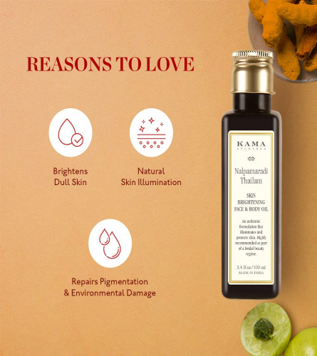Kama Ayurveda Nalpamaradi Thailam Skin Brightening Treatment in Vietnam