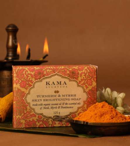 Kama Ayurveda Turmeric and Myrrh Skin Brightening Soap
