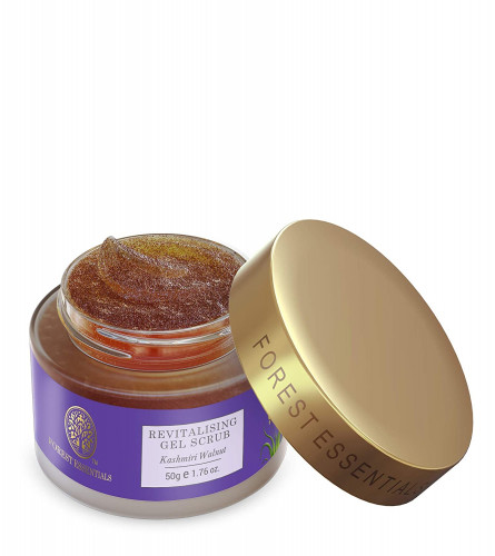 Forest Essentials Revitalising Kashmiri Walnut Gel Scrub