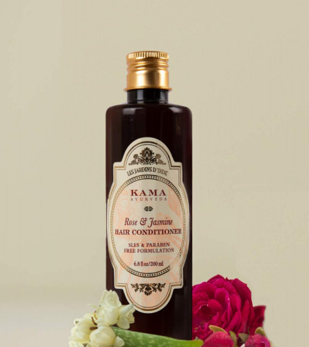 Kama Ayurveda Rose & Jasmine Hair Conditioner, 200 ml