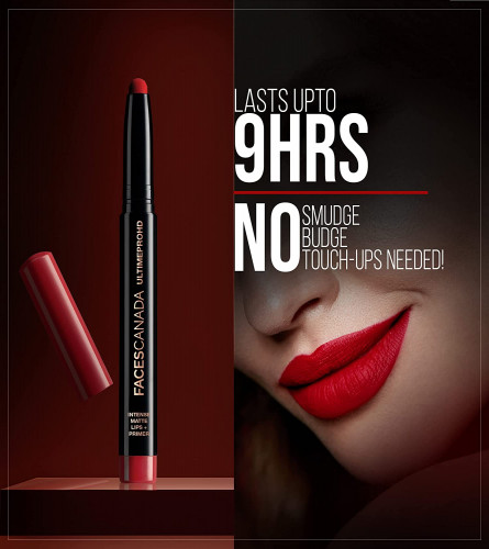 Faces Canada Ultime Pro HD Intense Matte Lips + Primer 1.4 g Perfection 01