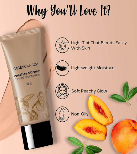 Faces Canada Ultime Pro Peaches N Tinted Moisturizer Light 01