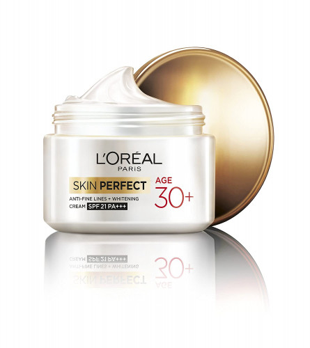 L'Oreal Paris Skin Perfect 30+ Anti-Fine Lines Cream, SPF21 Pa+++